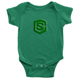 Baby Bodysuit WITH GREEN LOGO