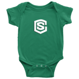 Baby Bodysuit WITH WHITE LOGO