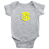 Baby Bodysuit WITH YELLOW LOGO