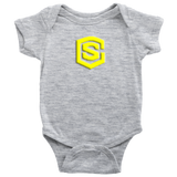 Baby Bodysuit WITH YELLOW LOGO