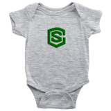 Baby Bodysuit WITH GREEN LOGO