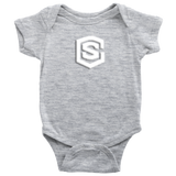 Baby Bodysuit WITH WHITE LOGO