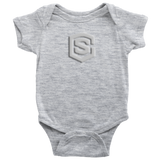 Baby Bodysuit WITH SILVER LOGO