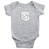 Baby Bodysuit WITH WHITE LOGO