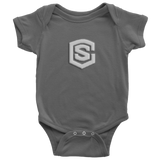 Baby Bodysuit WITH SILIVER LOGO