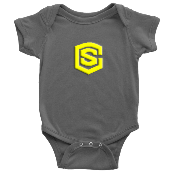 Baby Bodysuit WITH YELLOW LOGO