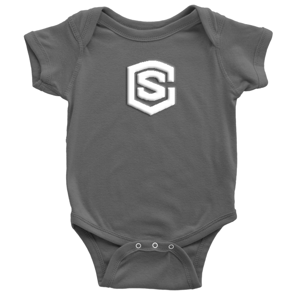 Baby Bodysuit WITH WHITE LOGO