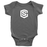 Baby Bodysuit WITH WHITE LOGO