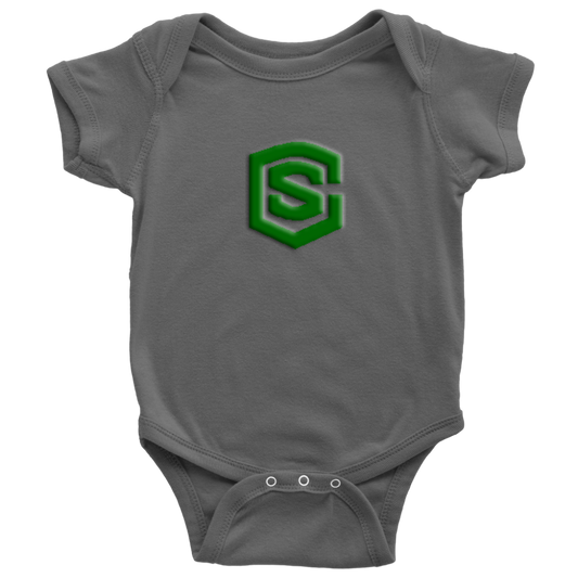 Baby Bodysuit WITH GREEN LOGO
