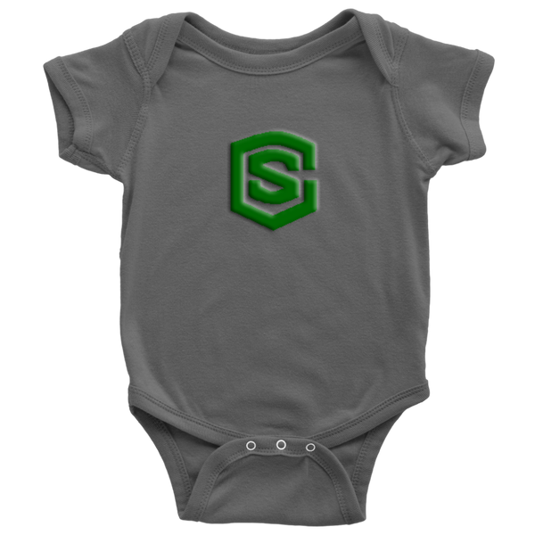 Baby Bodysuit WITH GREEN LOGO