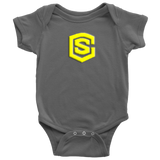 Baby Bodysuit WITH YELLOW LOGO