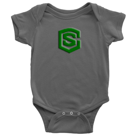 Baby Bodysuit WITH GREEN LOGO