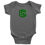 Baby Bodysuit WITH GREEN LOGO