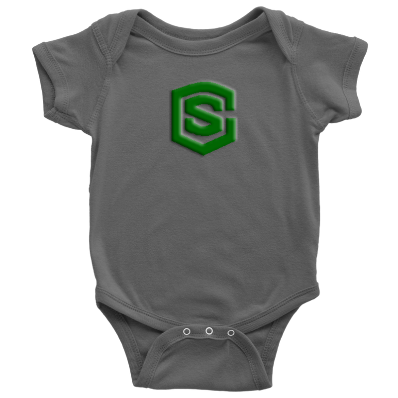 Baby Bodysuit WITH GREEN LOGO