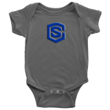 Baby Bodysuit WITH BLUE LOGO