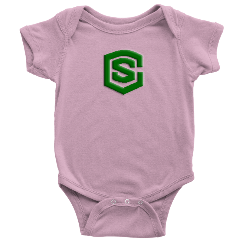 Baby Bodysuit WITH GREEN LOGO