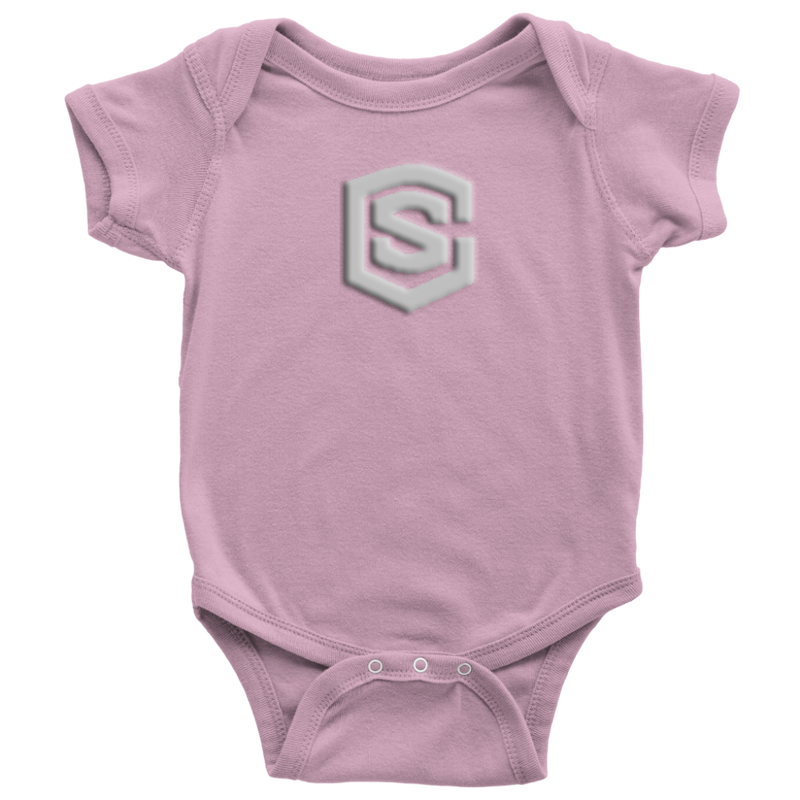 Baby Bodysuit WITH SILVER LOGO