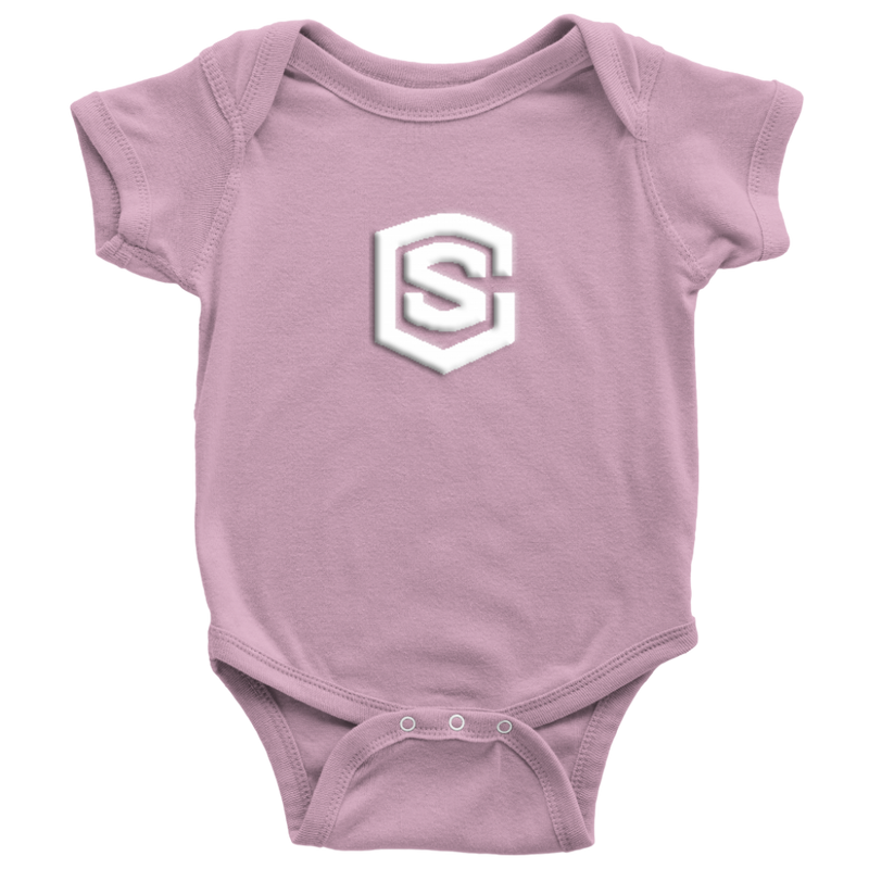 Baby Bodysuit WITH WHITE LOGO