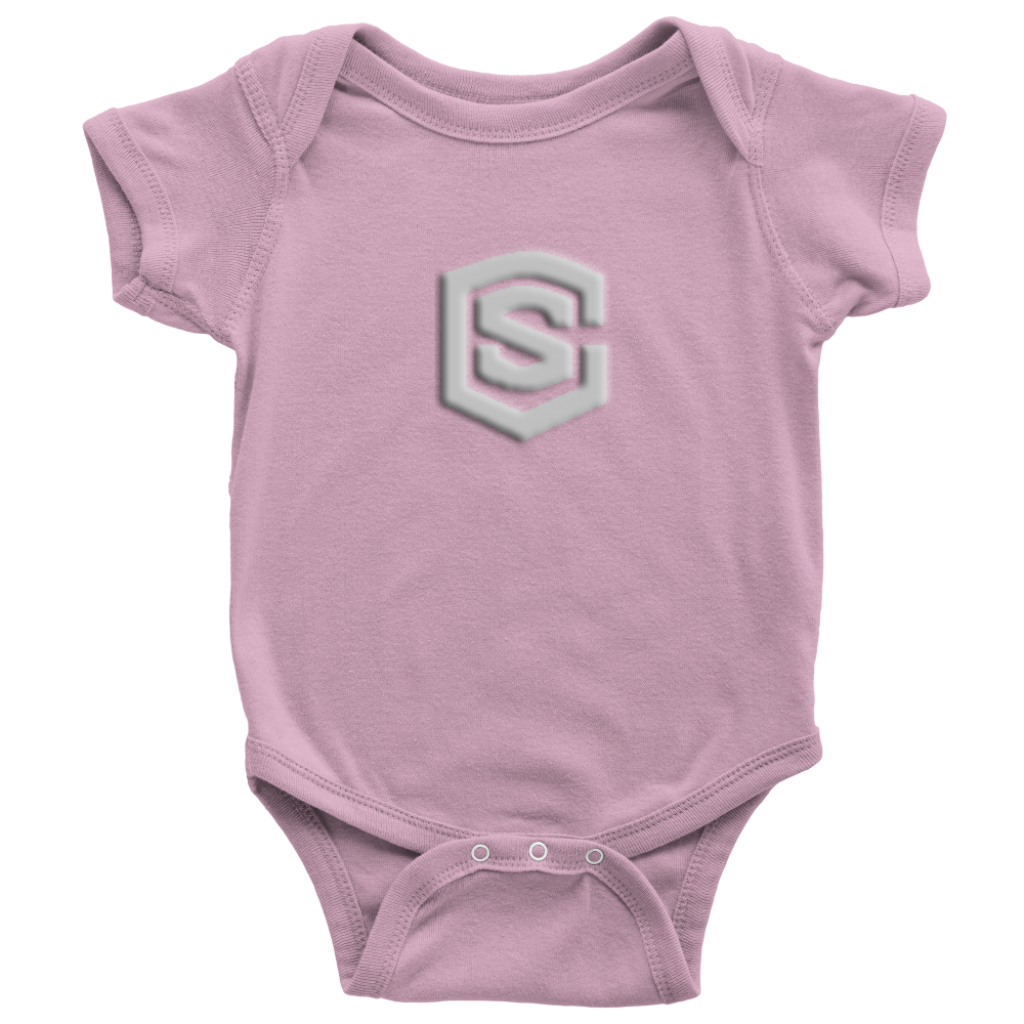 Baby Bodysuit WITH SILIVER LOGO