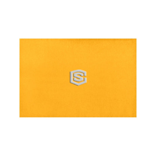 Orange Placemats 12" x 18" With Silver Logo Placemats 12" x 18" (Set of 2)