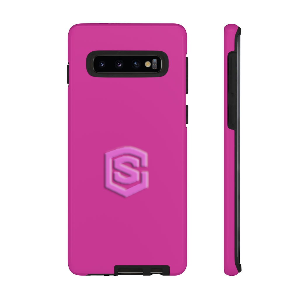 Pink Tough Cases Pink Logo