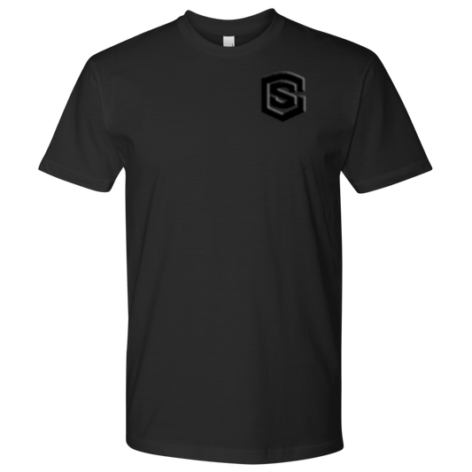 Next Level Mens Shirt WITH BLACK LOGO