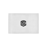 White Doormat 24" x 16" (Sponge Material) with Black Logo Doormat 24" x 16" (Sponge Material)