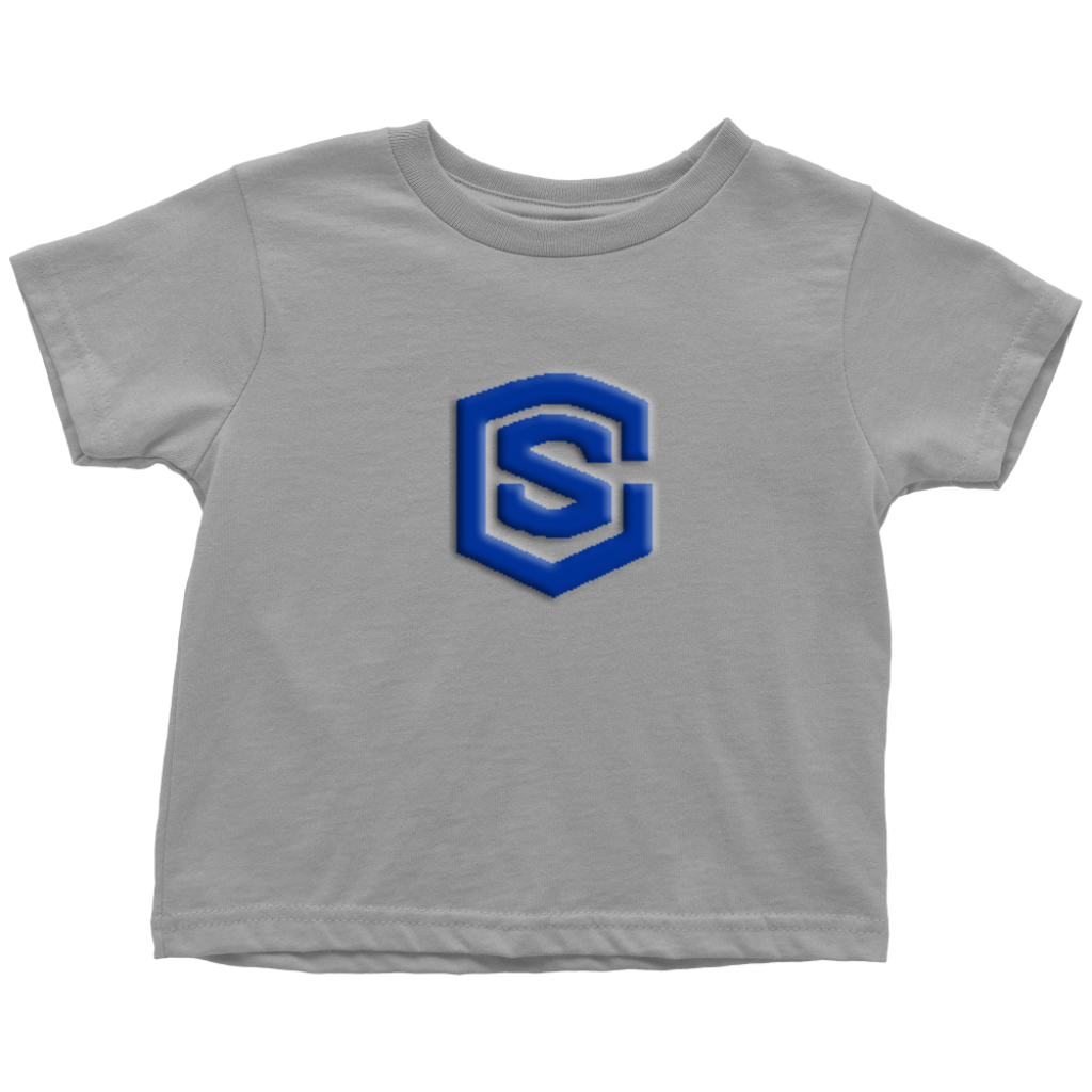 Toddler T-Shirt WITH BLUE  LOGO