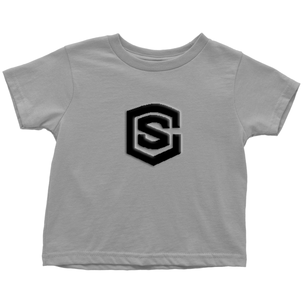 Toddler T-Shirt WITH  BLACK LOGO