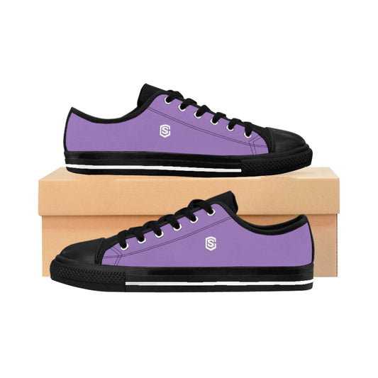 violet Men's Sneakers - white logo