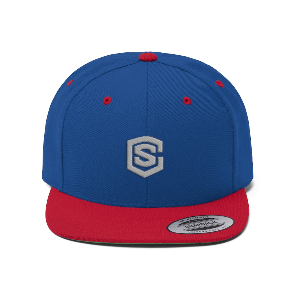 Unisex Flat Bill Hat