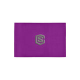 Purple Doormat 24" x 16" (Sponge Material) with Gray Logo Doormat 24" x 16" (Sponge Material)