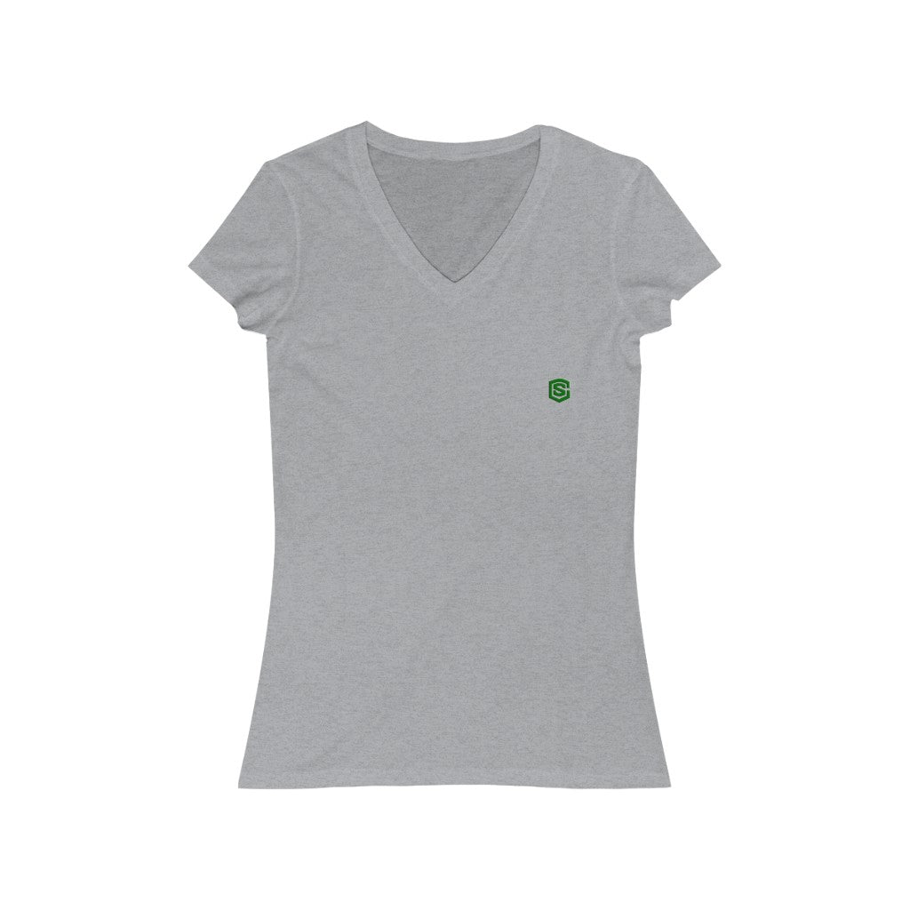 Women's Jersey Short Sleeve V-Neck Tee