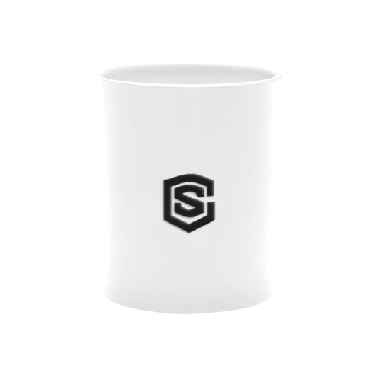 White Custom White Mug (New)(11OZ)(Made In AUS) with Black Logo Custom White Mug (New)(11OZ)(Made In AUS)