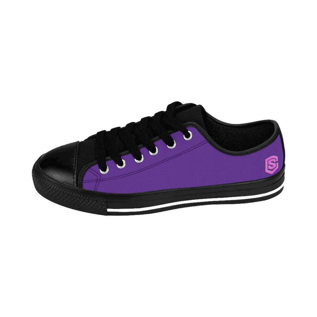 purple Women's Sneakers Pink logo