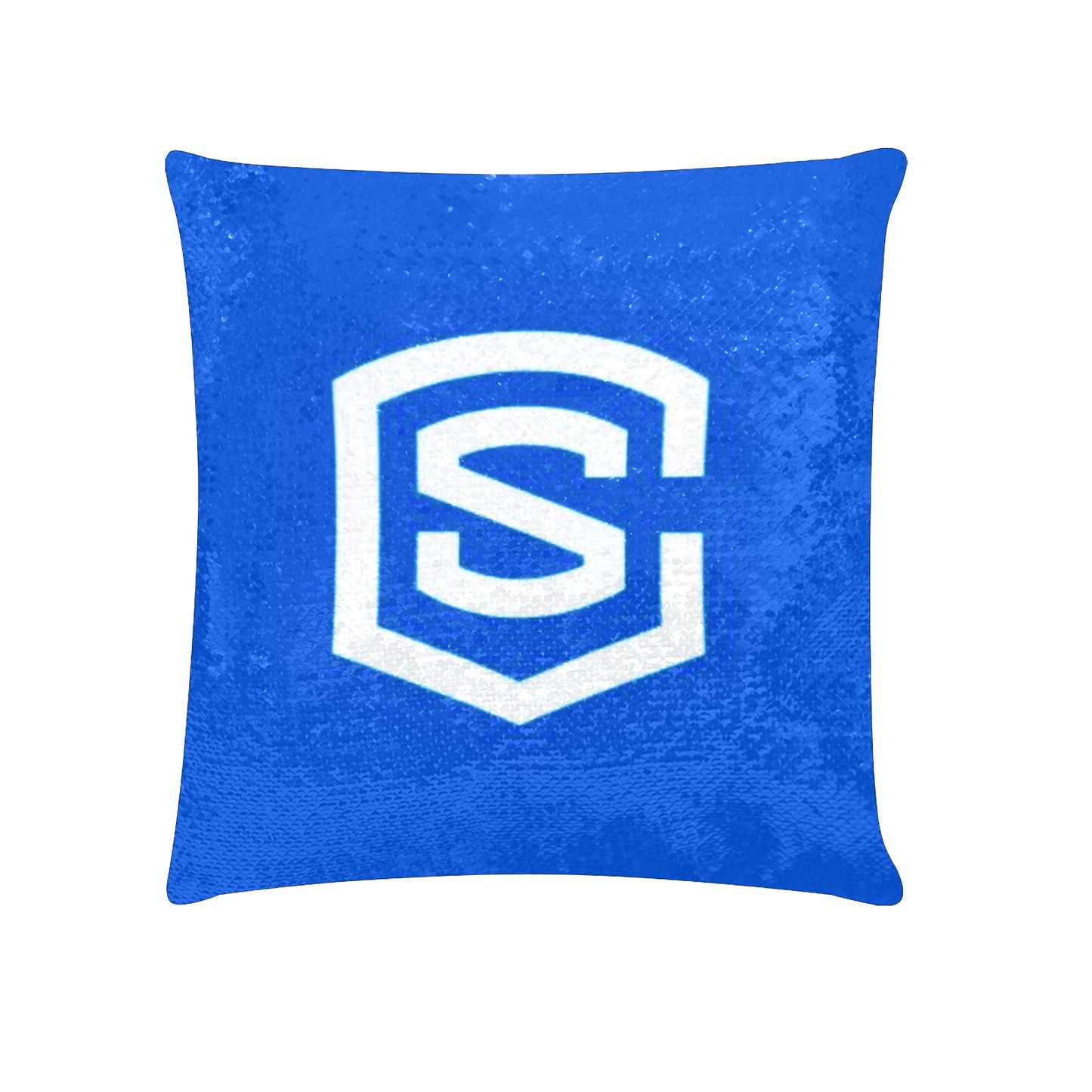 CSI LOGO SPLASH (1) Pillow Custom Sequin Pillow Case 18"x18"