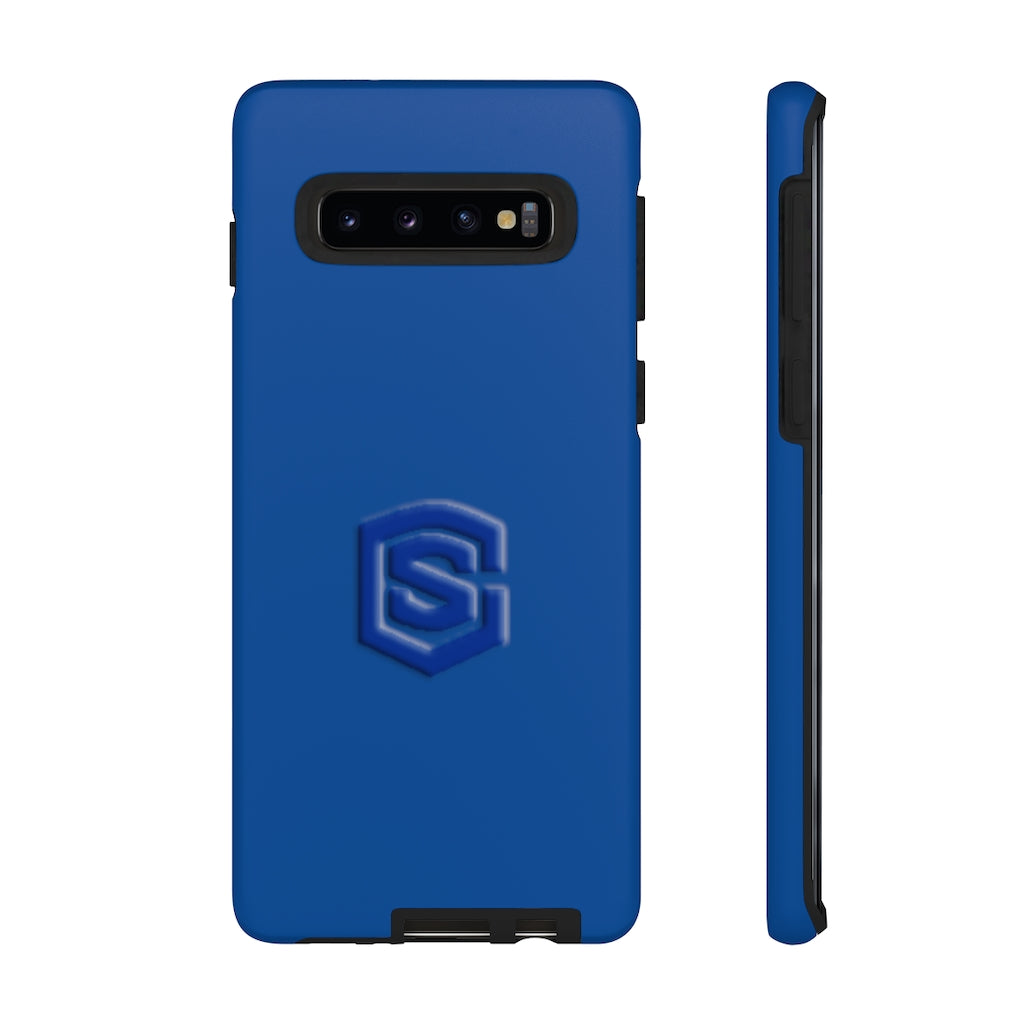 Blue Tough Cases Blue Logo