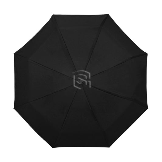 Black Anti-UV Automatic Umbrella With Black Logo Anti-UV Automatic Umbrella(Outside Printing)(Model U09)