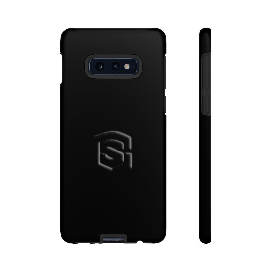 Black Tough Cases Black Logo