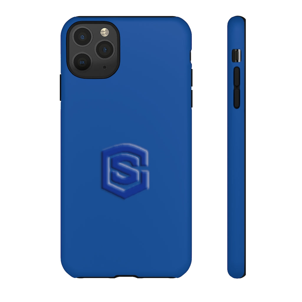 Blue Tough Cases Blue Logo