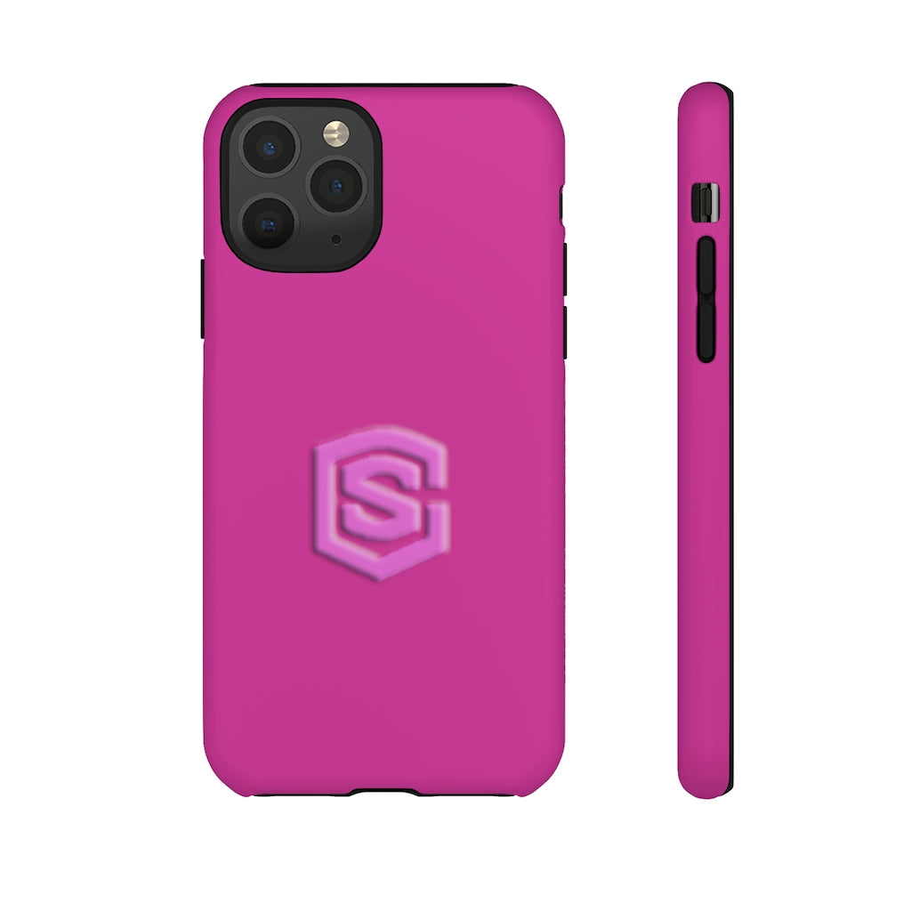 Pink Tough Cases Pink Logo