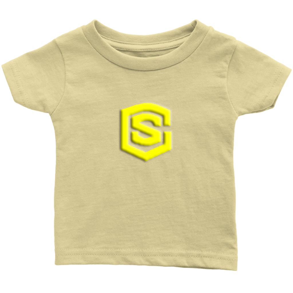 Infant T-Shirt WITH YELLOW LOGO