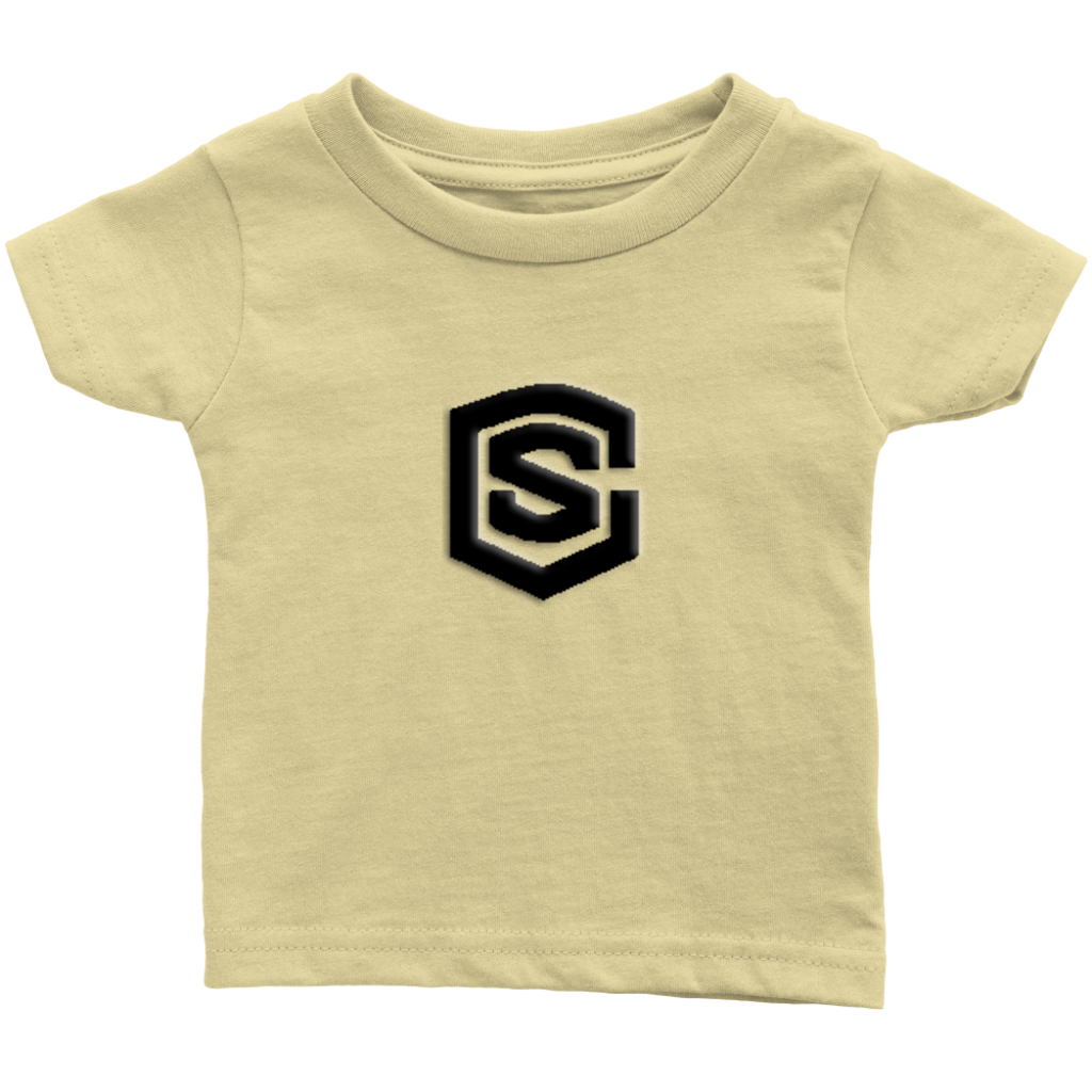 Infant T-Shirt WITH BLACK LOGO