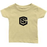 Infant T-Shirt WITH BLACK LOGO