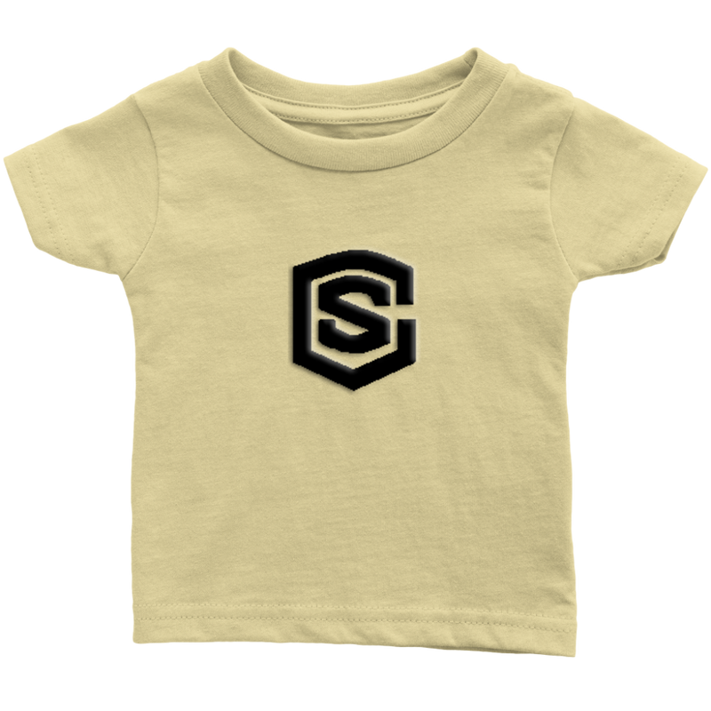 Infant T-Shirt WITH BLACK LOGO