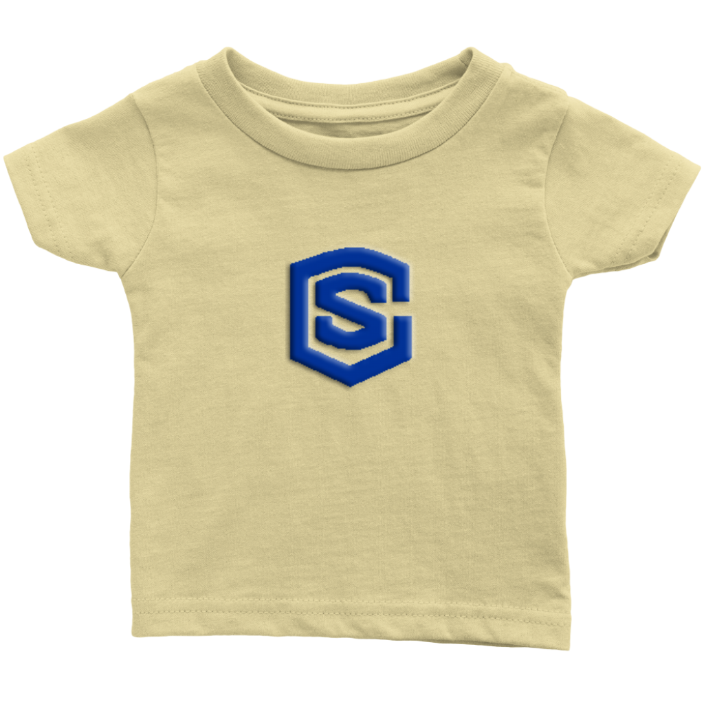 Infant T-Shirt WITH BLUE LOGO