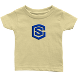 Infant T-Shirt WITH BLUE LOGO
