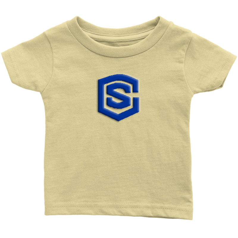 Infant T-Shirt WITH BLUE LOGO
