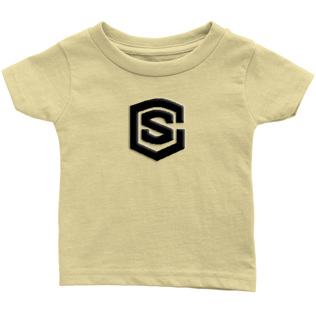 Infant T-Shirt WITH BLACK LOGO