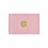 Pink Doormat 24" x 16" (Sponge Material) with Gold Logo Doormat 24" x 16" (Sponge Material)